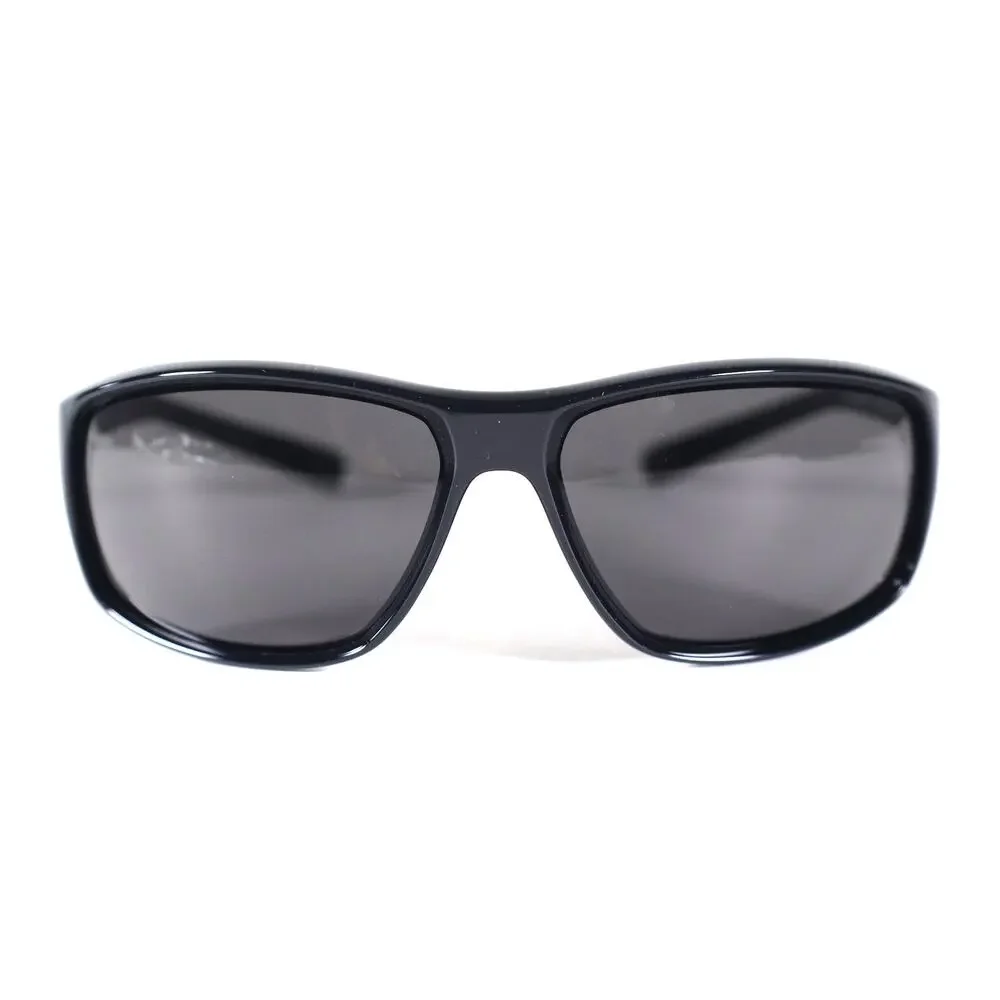 Nike Adrenaline Wraparound Sport Performance Mens Sunglasses-Black / Grey-NWT